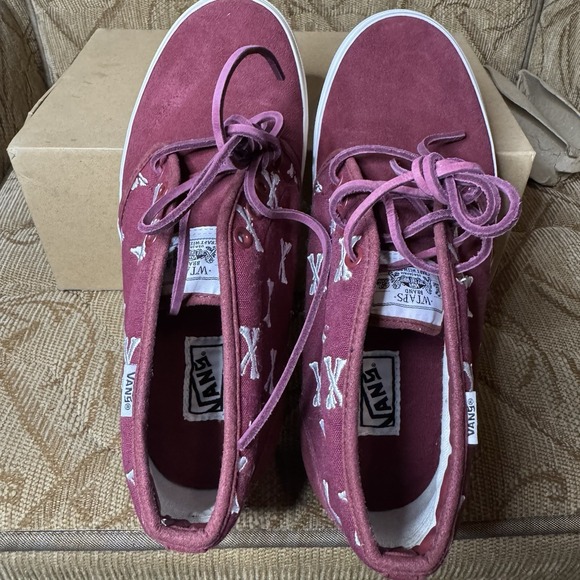 RARE VANS Chukka 59 S WTAPS Bones Cordovan Burgundy Size 9.5 Boot Syndicate VNDS - Picture 8 of 10